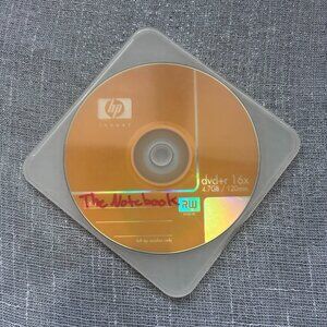 The Notebook DVD NO DAMAGES By Nicholas Sparks